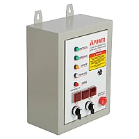 Бензиновый генератор A-iPower A8500TEA в супертихом зимнем кожухе 1400SS RAL 7035 + блок автозапуска A-iPower 400 В, 25 А