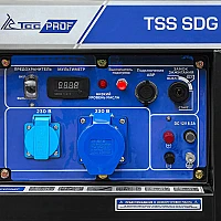 Дизельный генератор TSS SDG 7000EHA
