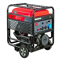 Бензиновый генератор FUBAG BS 14000 A ES в супертихом зимнем кожухе 1700SS RAL 7035