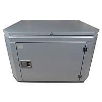 Бензиновый генератор FUBAG BS 8000 A ES в супертихом зимнем кожухе 1400SS RAL 7024