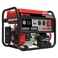 Бензиновый генератор A-iPower A8500TEA в тихом зимнем кожухе 1200 RAL 7035 + блок автозапуска A-iPower 400 В, 25 А
