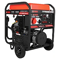 Бензиновый генератор A-iPower A11000TEAX в супертихом зимнем кожухе 1700SS RAL 8019 + блок автозапуска A-iPower 230В/400В 100А 8 ПИН